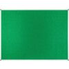 FELT NOTICE BOARD 1200x900mm GREEN ALUMINIUM TRIM thumbnail-0