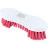 Hand Scrubbing Brush 8"  Red thumbnail-0