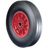 RUBBER TYRE POLYPROP' CTR355mm-25mmB WHEEL R/BRG thumbnail-0