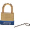 Combination Padlock, Brass, Bronze, 40mm Width, Weatherproof thumbnail-0