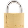 Keyed Padlock, Keyed Different, Brass, Bronze, 60mm Width, Weatherproof thumbnail-0