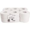 Mini Jumbo Toilet Rolls 90mmx200m (Pack Of 12) thumbnail-0