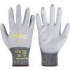 Cut Resistant Gloves, 18 Gauge Cut D, Size 9, Grey, Polyurethane Palm, EN388: 2016 thumbnail-0