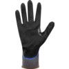 Mechanical Hazard Gloves, Black/Blue/Grey, Nylon Liner, Nitrile Coating, EN388: 2016, 4, 1, 3, 1, X, Size 7 thumbnail-2