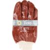 Mechanical Hazard Gloves, Red, Cotton Liner, PVC Coating, EN388: 2003, 4, 1, 1, 1, Size 10 thumbnail-3