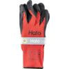 Mechanical Hazard Gloves, Black/Red, Nylon Liner, Nitrile Foam Coating, EN388: 2016, 4, 1, 2, 1, A, Size 6 thumbnail-4