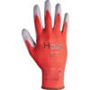 Mechanical Hazard Gloves, Red/Grey, Nylon Liner, Polyurethane Coating, EN388: 2016, 4, 1, 2, 1, Size 11 thumbnail-1