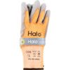 Cut Resistant Gloves, 13 Gauge Cut B, Size 7, Grey & Orange, Nylon-PU Palm, EN388: 2016 thumbnail-3