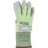 Cut Resistant Gloves, 13 Gauge Cut D, Size 10, Green & Grey, Nylon-PU Palm, EN388: 2016 thumbnail-3