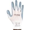 Mechanical Hazard Gloves, Grey/White, Nylon Liner, Nitrile Coating, EN388: 2016, 3, 1, 2, 1, X, Size 11 thumbnail-1