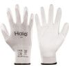 Mechanical Hazard Gloves, White, Nylon Liner, Polyurethane Coating, EN388: 2016, 4, 1, 4, 1, X, Size 10 thumbnail-0