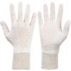 General Handling Gloves, White, Uncoated Coating, Cotton Liner, Size 8 thumbnail-0