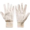 General Handling Gloves, White, Uncoated Coating, Cotton Liner, Size 10 thumbnail-0