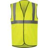 Hi-Vis Vest, Yellow, XL, Hook & Loop Closure, Polyester thumbnail-0