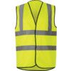 Hi-Vis Vest, Yellow, 5XL, Hook & Loop Closure, Polyester thumbnail-0