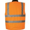 Hi-Vis Reversible Body Warmer, EN20471, Orange, Small thumbnail-1