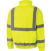 Hi-Vis Rip-Stop Bomber Jacket, 2XL, Yellow, Polyester, EN20471 thumbnail-1