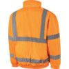 Hi-Vis Rip-Stop Bomber Jacket, 3XL, Orange, Polyester, EN20471 thumbnail-1