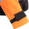 Hi-Vis Soft Shell Jacket, 4XL, Orange & Black, Polyester, EN20471 thumbnail-2