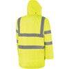 Hi-Vis Reversible Coat, 5-in-1, Waterproof, 4XL, Yellow, Polyester, EN20471 thumbnail-2