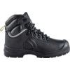 Waterproof Safety Boots, Size, 6, Black, Leather Upper, Steel Toe Cap thumbnail-1