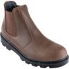 Safety Boots, Size, 5, Brown, Leather Upper, Steel Toe Cap thumbnail-0