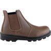 Safety Boots, Size, 8, Brown, Leather Upper, Steel Toe Cap thumbnail-1