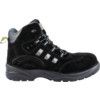 Safety Boots, Size, 3, Black, Leather Upper, Composite Toe Cap thumbnail-1