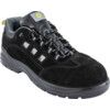 Unisex Safety Trainers, Size 6, Black, Suede Leather Upper, Composite Toe Cap, S1P, EN ISO 20345:2011 thumbnail-0