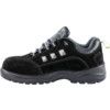 Unisex Safety Trainers, Size 5, Black, Suede Leather Upper, Composite Toe Cap, S1P, EN ISO 20345:2011 thumbnail-2