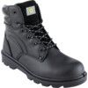 Safety Boots, Size, 11, Black, Leather Upper, Steel Toe Cap thumbnail-0