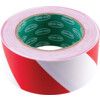 Adhesive, Hazard Tape, PVC, Red/White, 50mm x 33m thumbnail-0