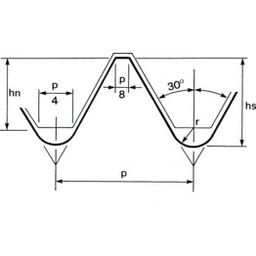 Metric Fine HSS Ground Thread Die Nuts thumbnail-1