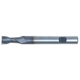 Series 03 HSS-Co 8% 2 Flute Weldon Shank Long Series Slot Drills - TiCN Coated - Metric  thumbnail-0