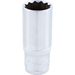 Bi-Hexagon Deep Sockets, Metric, 1/2" thumbnail-3