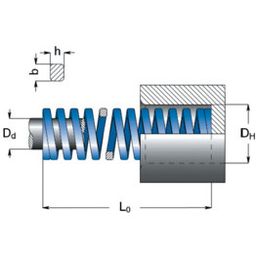 Medium Duty Die Springs thumbnail-1