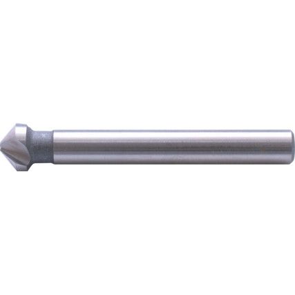 100°, Countersink, 6.3mm, Straight Shank, 3 fl, Cobalt High Speed Steel