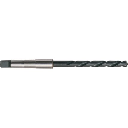 T100, Taper Shank Drill, MT1, 7.5mm, High Speed Steel, Standard Length