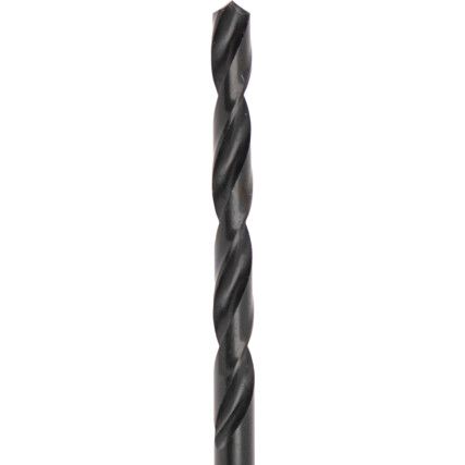 Jobber Drill, 13mm, Normal Helix, High Speed Steel, Black Oxide