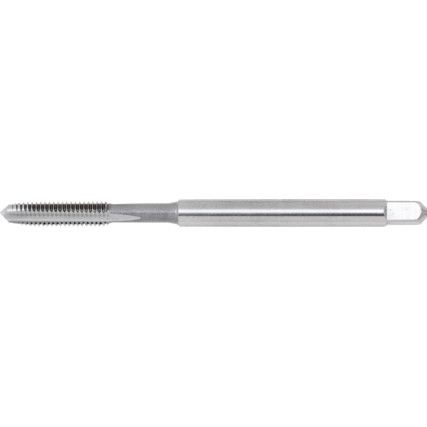 Second Tap, M3 x 0.5mm, Straight Flute, Metric Coarse, High Speed Steel, Bright