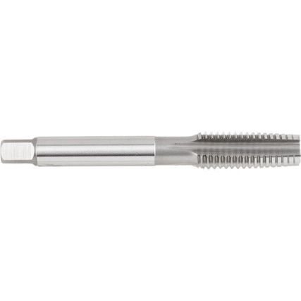 Taper Tap, M12 x 1.75mm, Straight Flute, Metric Coarse, High Speed Steel, Bright