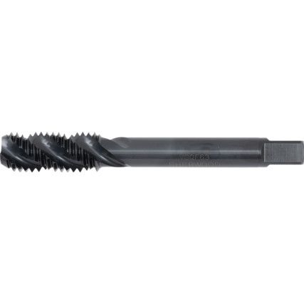 Machine Tap, M12 x 1.75mm, Metric Coarse, Spiral Flute, High Speed Steel, Steam Tempered