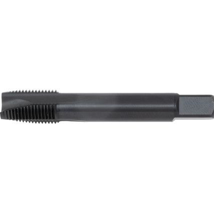 Machine Tap , 1/8in. x 28 BSPF, Spiral Point, High Speed Steel, Steam Tempered