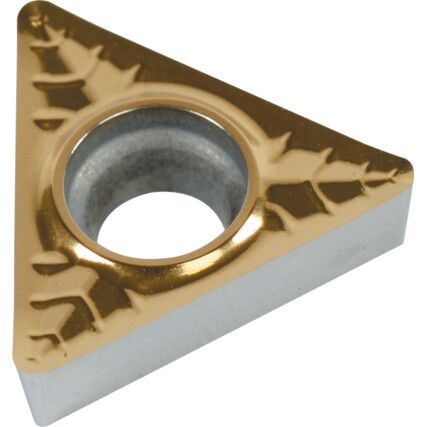 TCGX 16T308-ALC, Turning Insert, Grade K10C, Carbide, Triangle