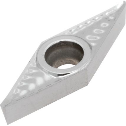 VCGT 110302-AL, Turning Insert, Grade K10, Carbide, 35° Rhombic