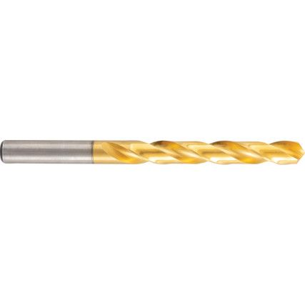 Jobber Drill, 12mm, Normal Helix, High Speed Steel, TiN