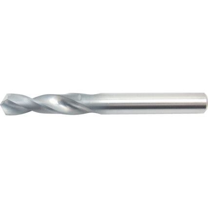 Stub Drill, 2.4mm, Carbide, Bright