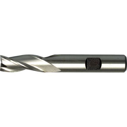 6, Regular, Slot Drill, 20mm, 3fl, Weldon Flat Shank, Cobalt High Speed Steel, Uncoated