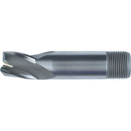 33, Regular, Slot Drill, 11mm, 3fl, Threaded Shank, Cobalt High Speed Steel, Uncoated