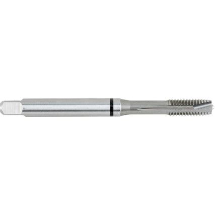 Machine Tap, M8 x 1.3mm, Metric Coarse, Spiral Point, Cobalt High Speed Steel, Bright